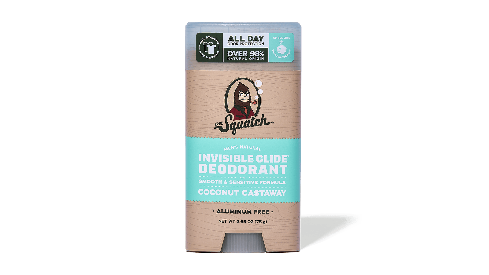 Coconut Castaway Invisible Glide Deodorant - Daily Comfort