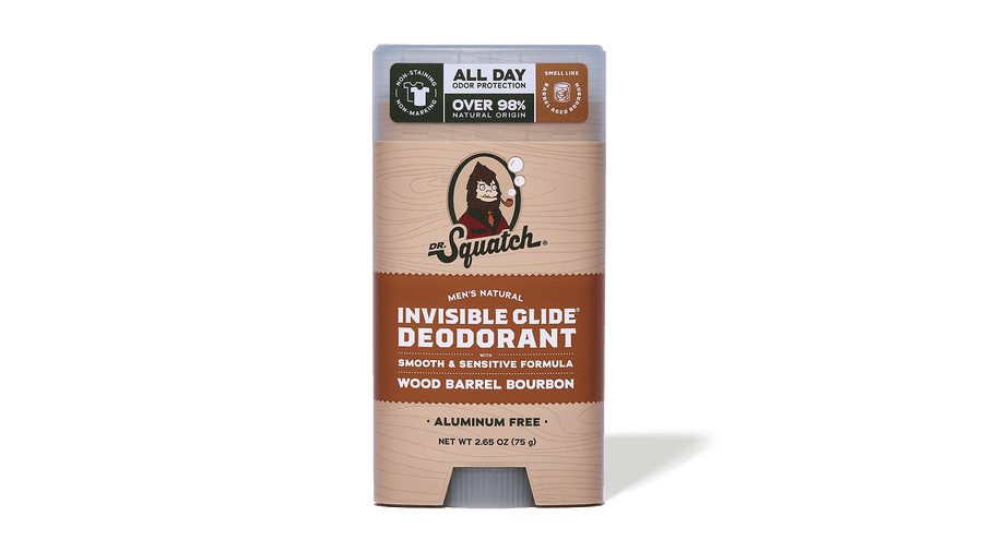 Wood Barrel Bourbon Invisible Glide Deodorant - Clean Mood