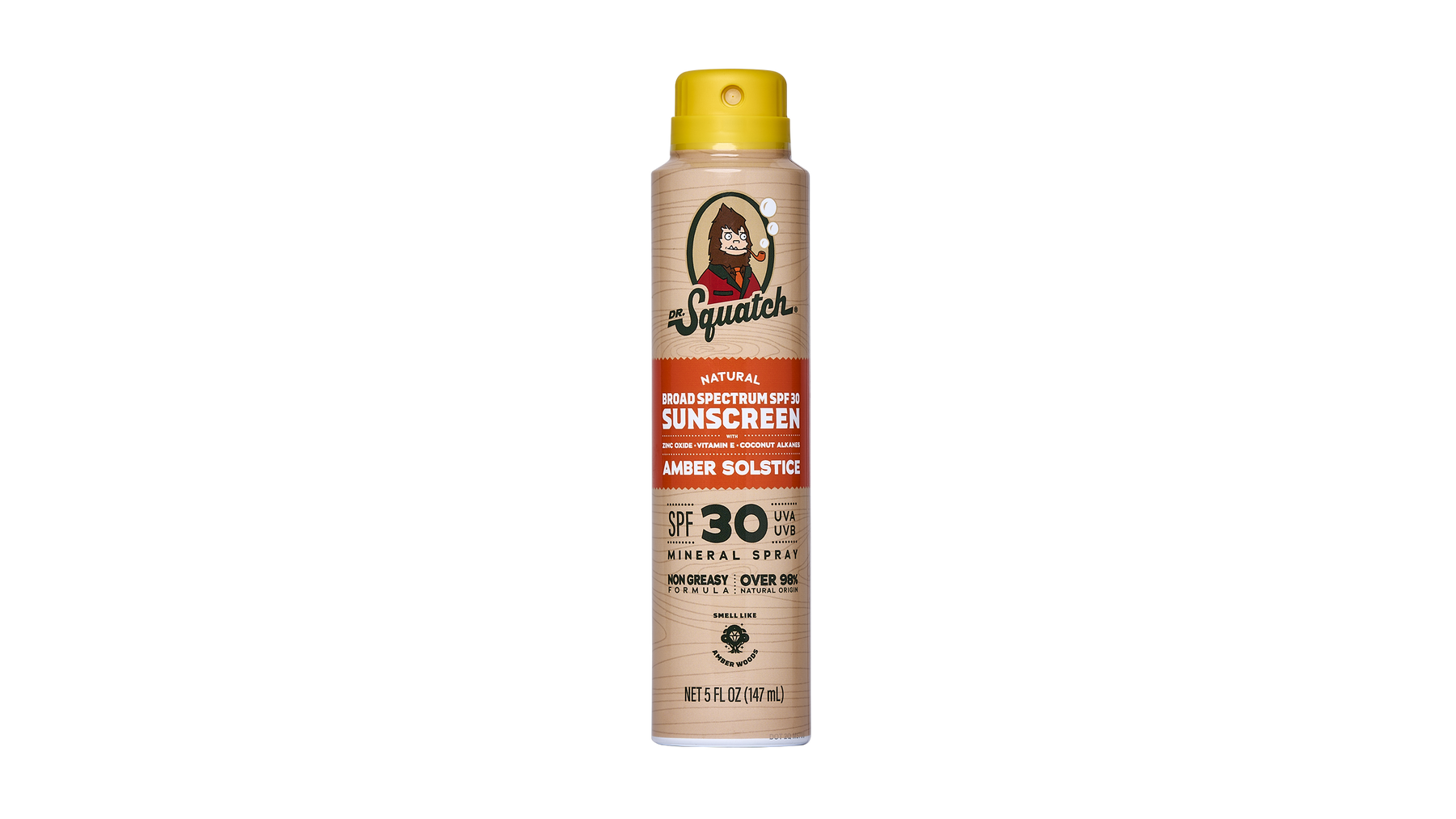 Dr. Squatch Spray | SPF 30 UVA/UVB Protection | Non-Greasy Mineral Sunscreen for Men - Easy Routine