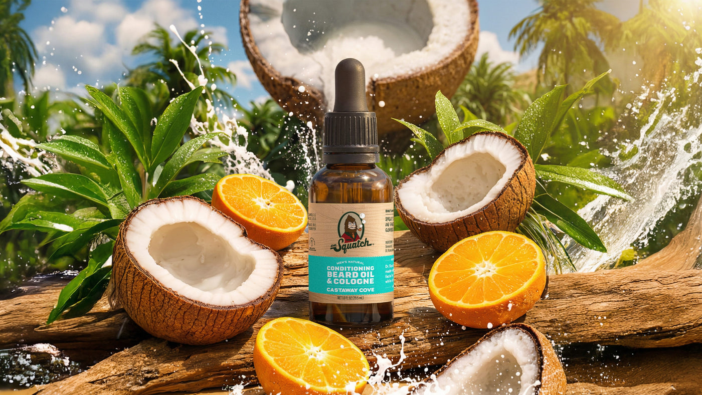 Castaway Cove Beard Oil & Cologne - Modern Blend