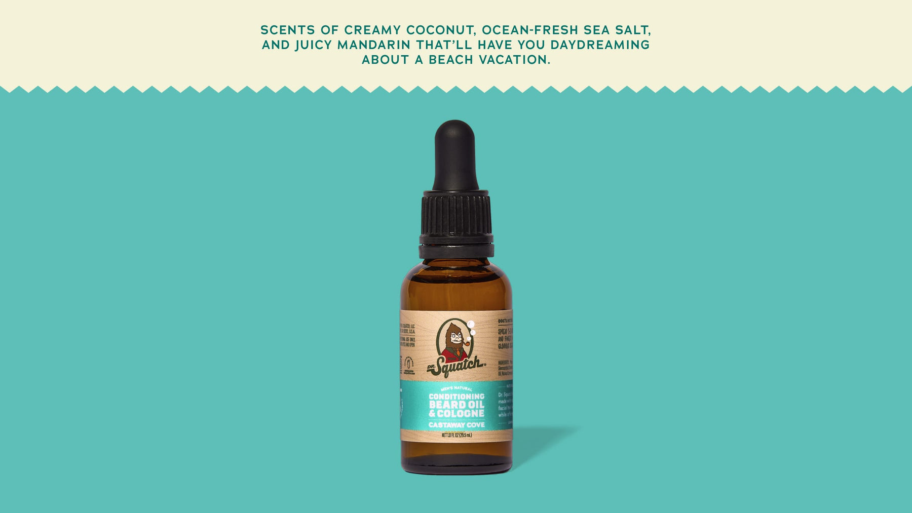 Castaway Cove Beard Oil & Cologne - Modern Blend