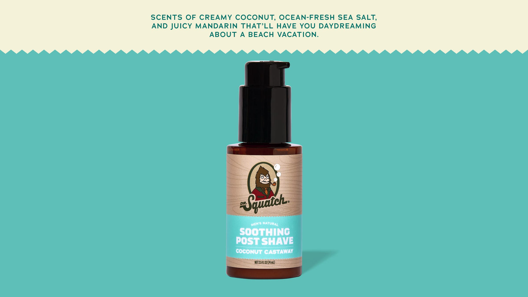 Soothing Post Shave Coconut Castaway - Clean Finish