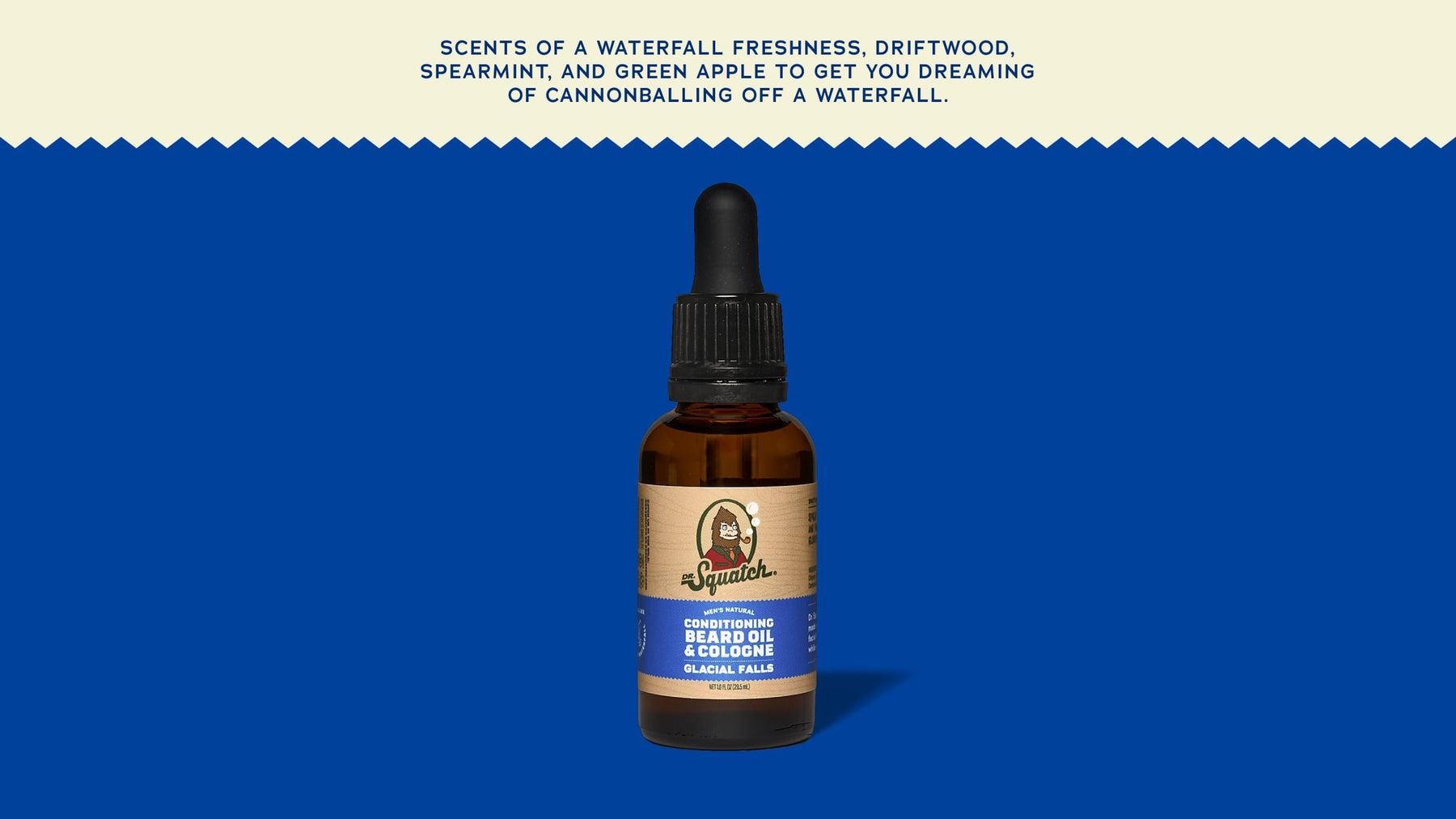Conditioning Beard Oil & Cologne Glacial Falls - Soft Balance