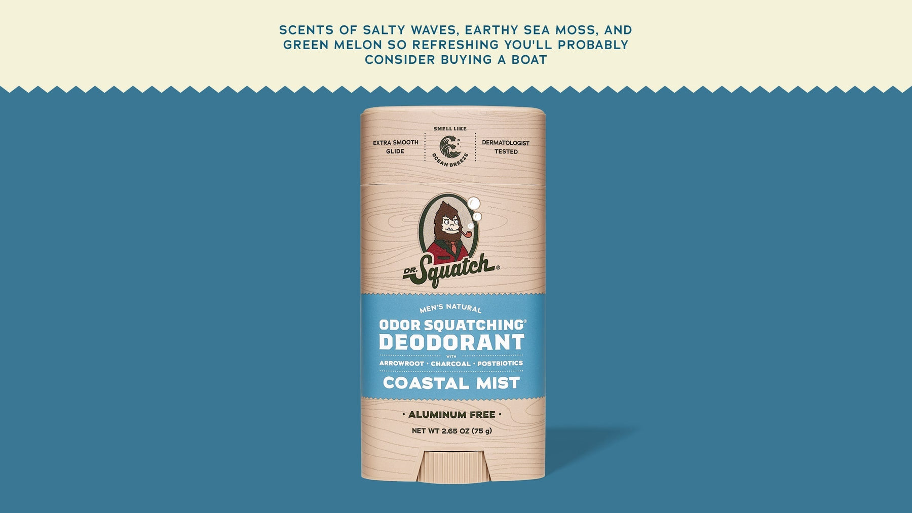 Coastal Mist Deodorant - Bright Scent