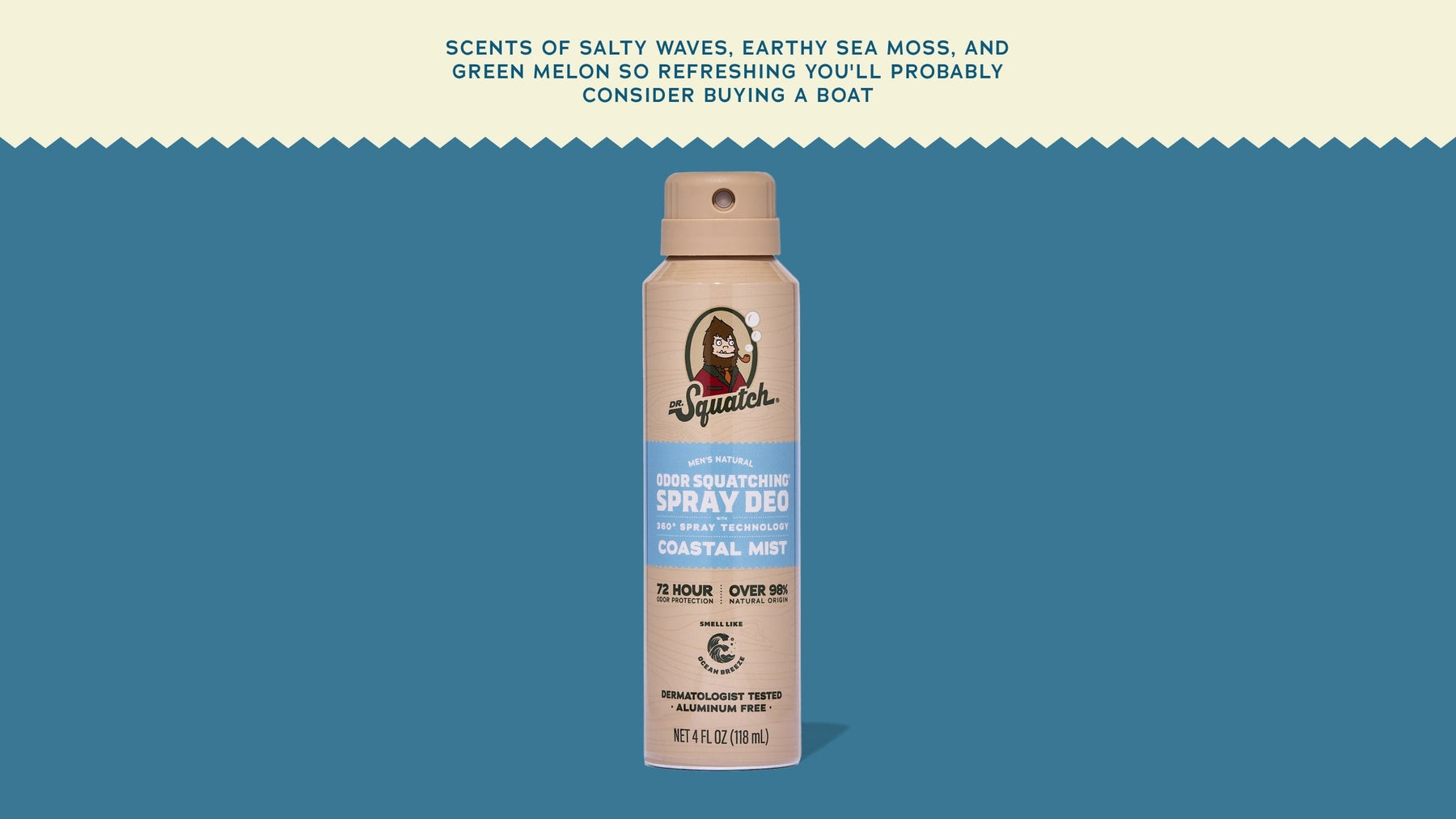 Coastal Mist Spray Deodorant - Gentle Mist