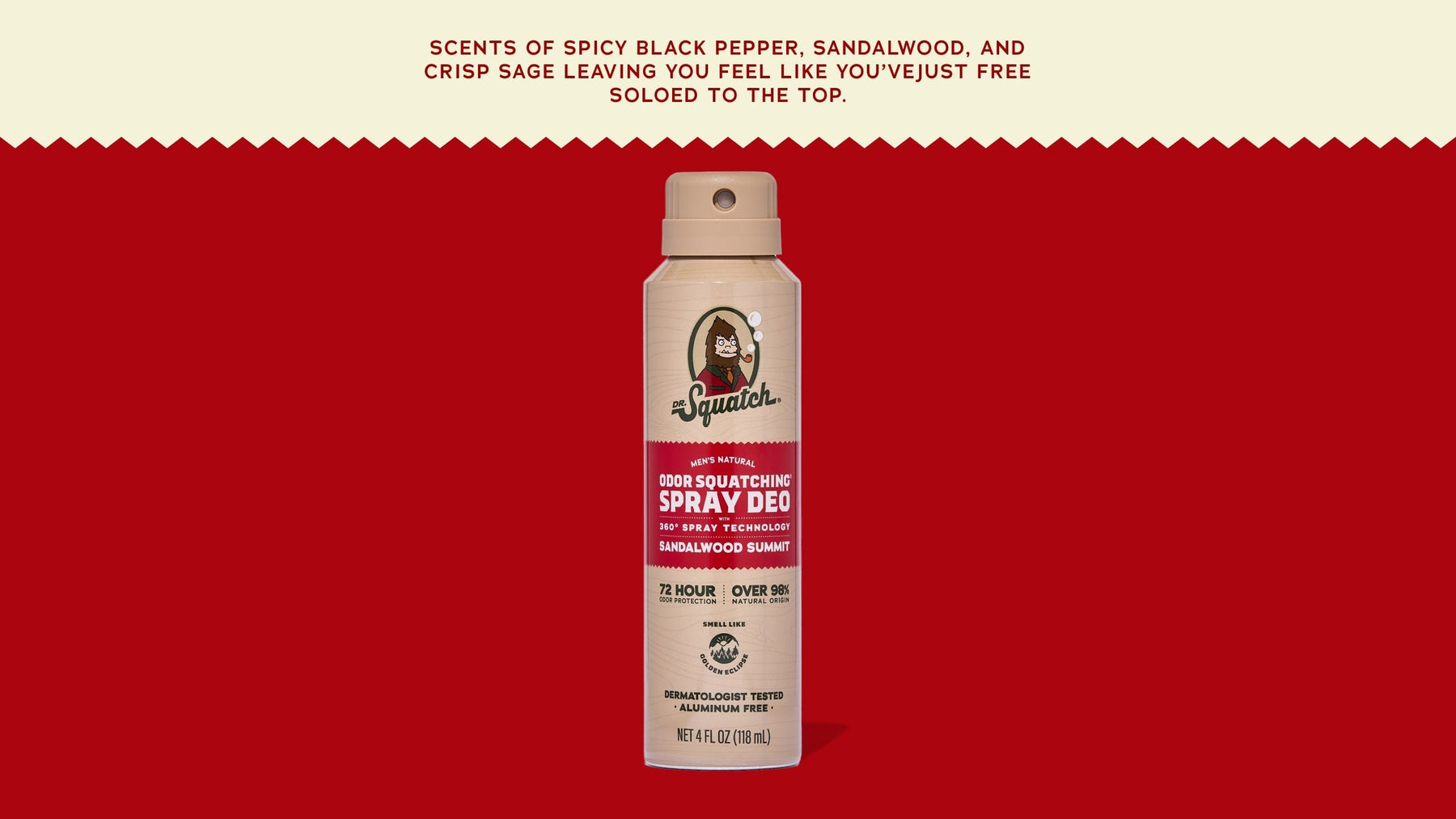 Sandalwood Summit Spray Deodorant - Easy Spritz