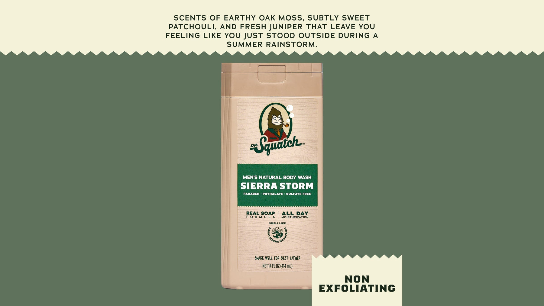 14 oz Sierra Storm Body Wash - Simple Touch