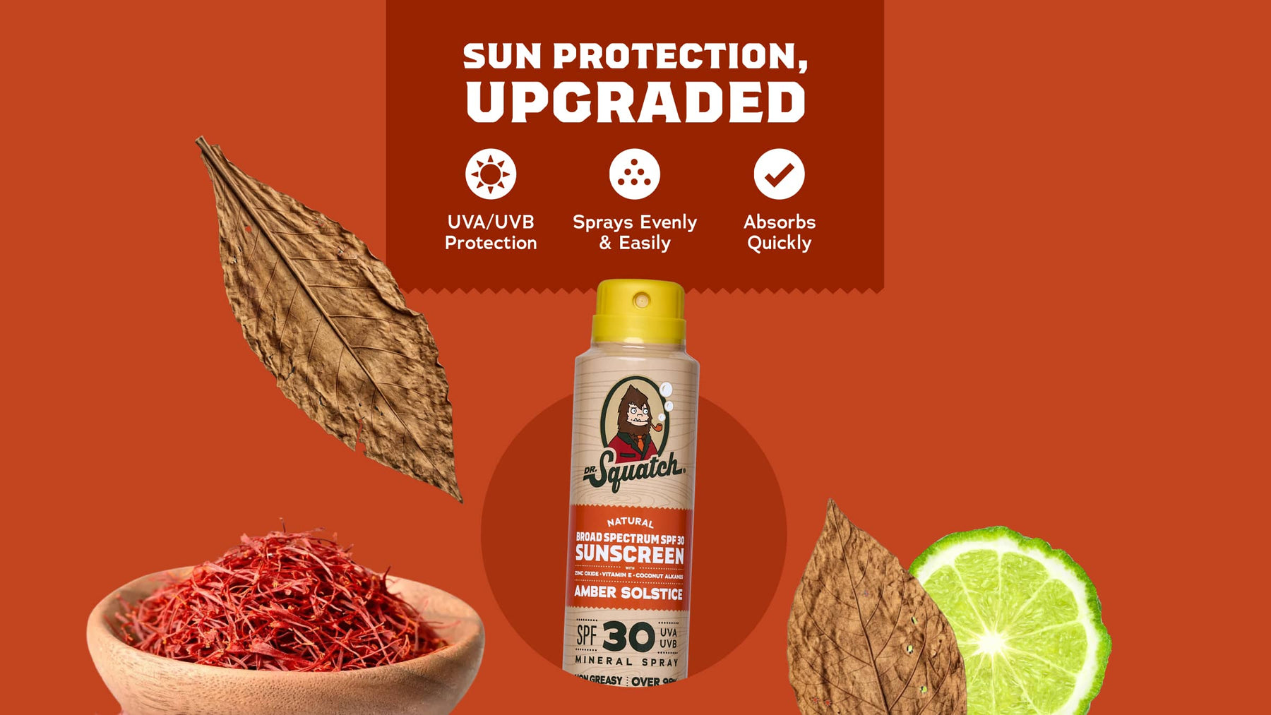 Amber Solstice Spray Sunscreen - Gentle Reset