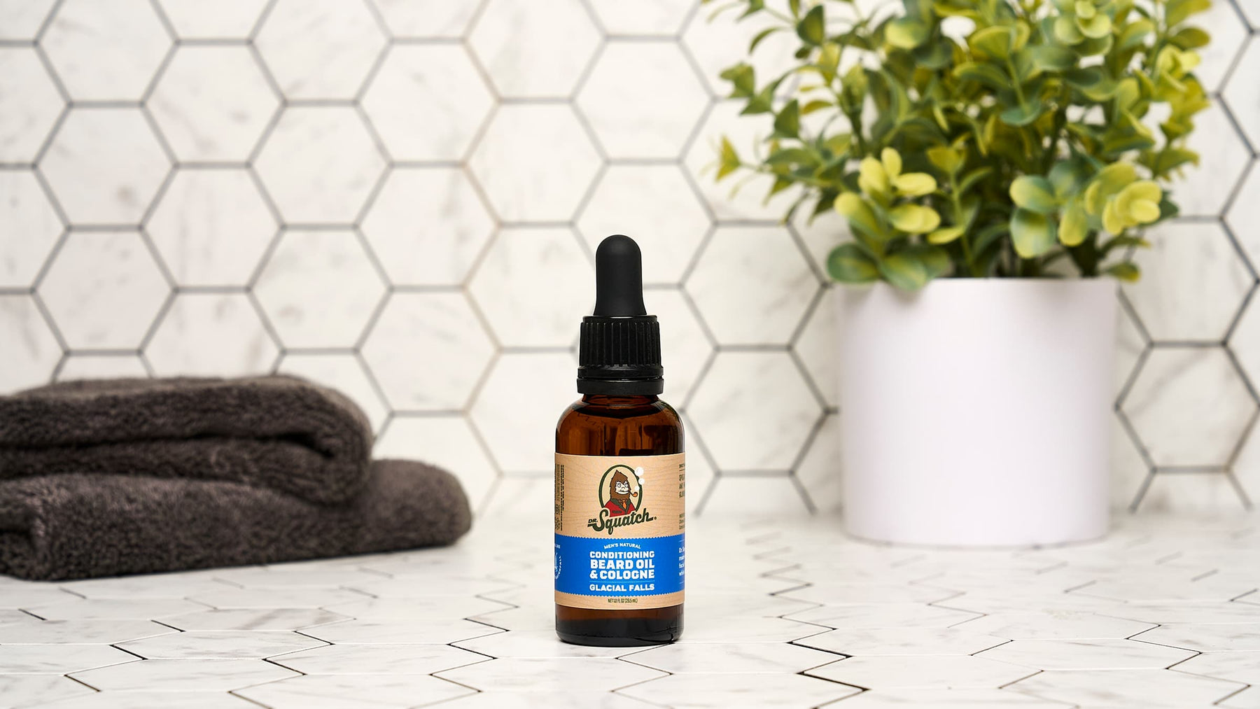 Conditioning Beard Oil & Cologne Glacial Falls - Soft Balance