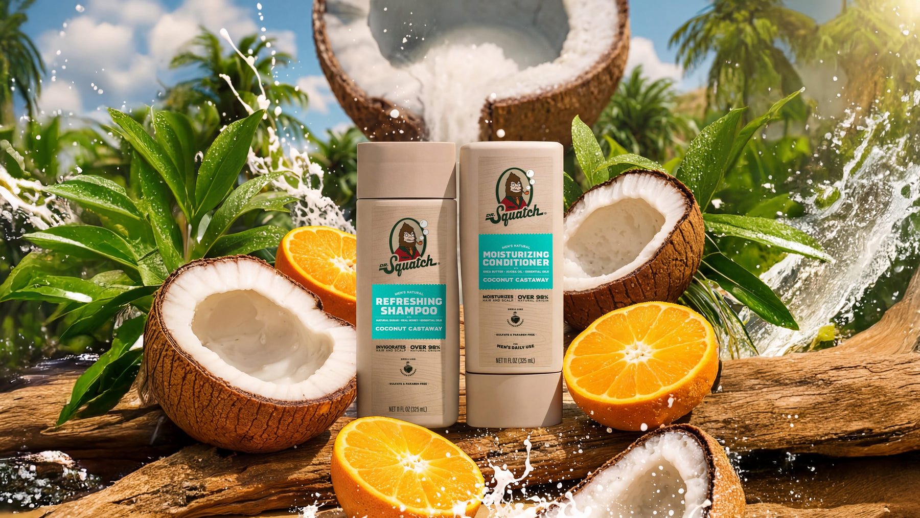 Coconut Castaway Hair Care Kit - Classic Pick