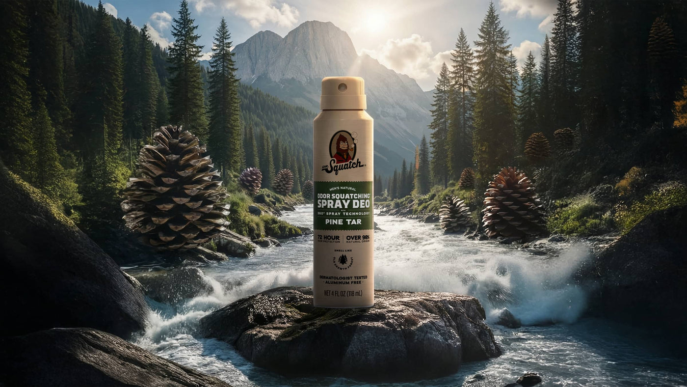 Pine Tar Spray Deodorant - Home Glow