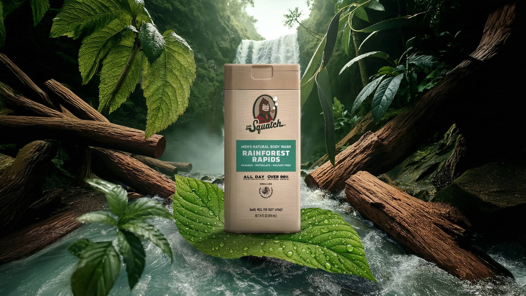 14 oz Rainforest Rapids Body Wash - Easy Spritz
