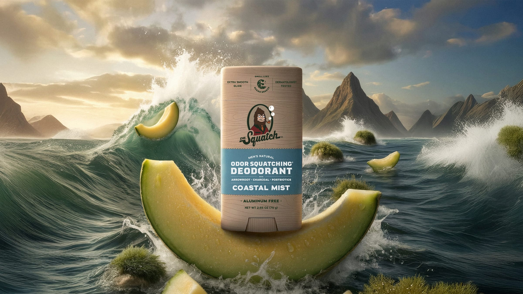 Coastal Mist Deodorant - Bright Scent