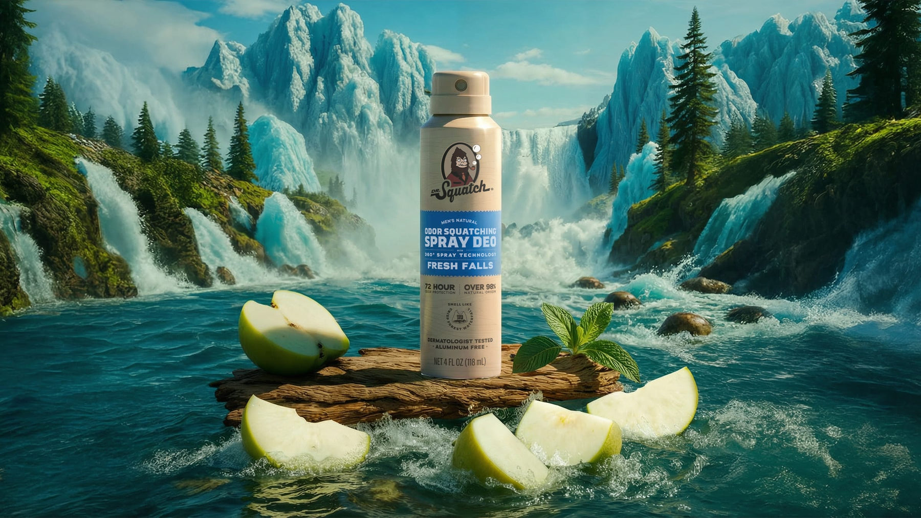 Fresh Falls Spray Deodorant - Bright Scent