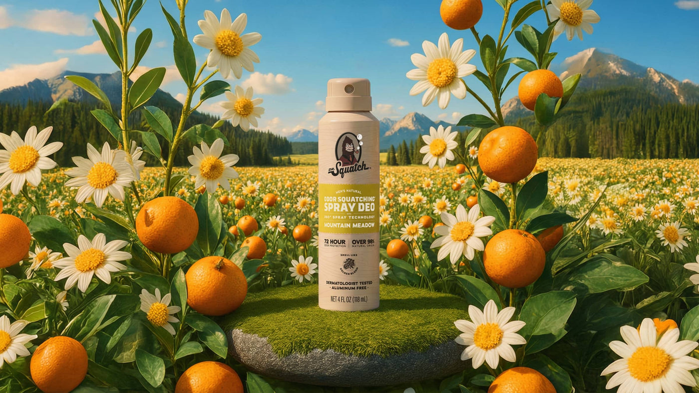 Mountain Meadow Spray Deodorant - Bright Scent