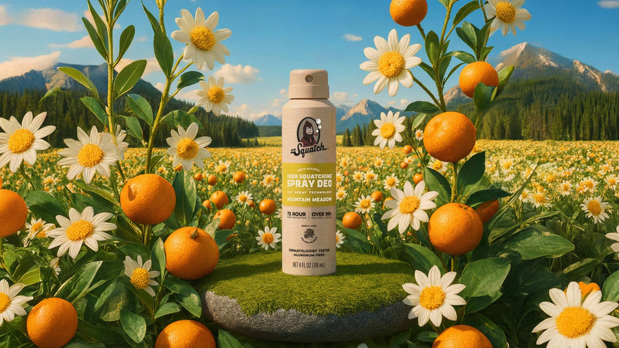 Mountain Meadow Spray Deodorant - Bright Scent