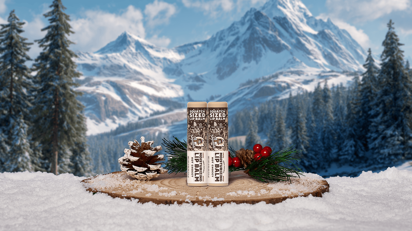 Hot Choccy Lip Balm 2-Pack - Daily Set