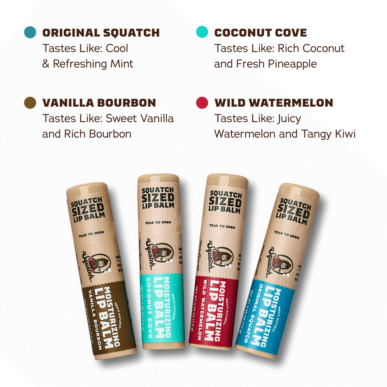 Lip Balm 4-Pack - Weekend Pair