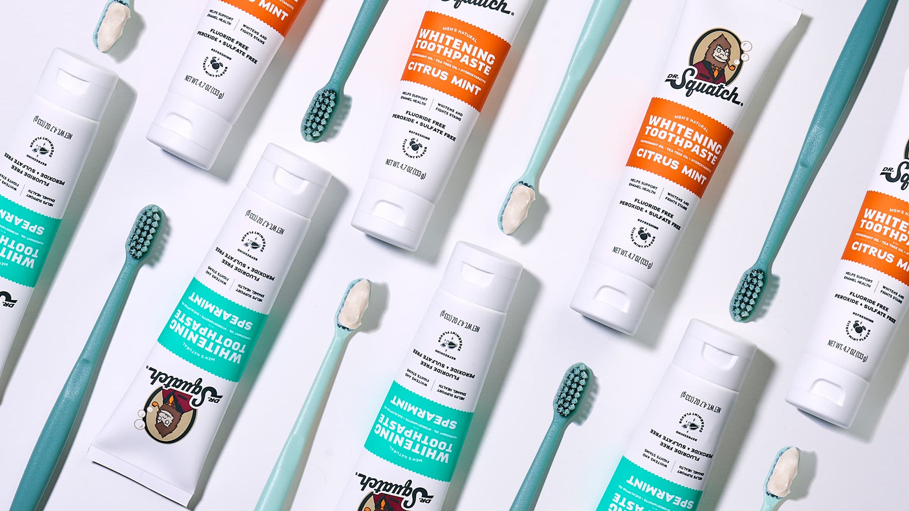 Spearmint Whitening Toothpaste - Classic Finish