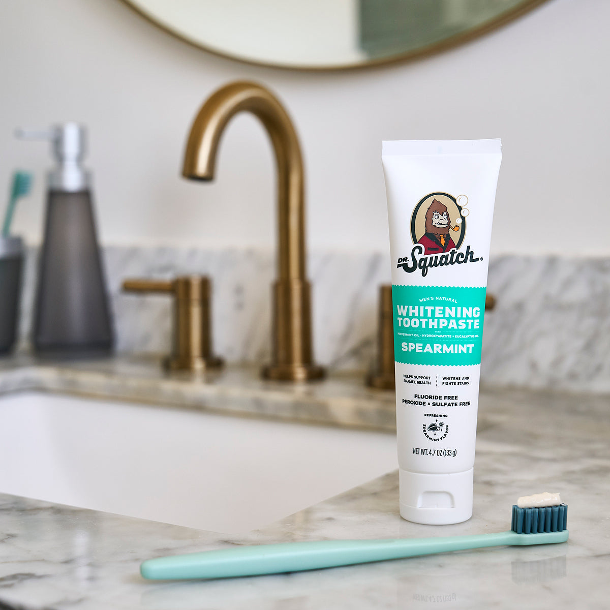Spearmint Whitening Toothpaste - Classic Finish