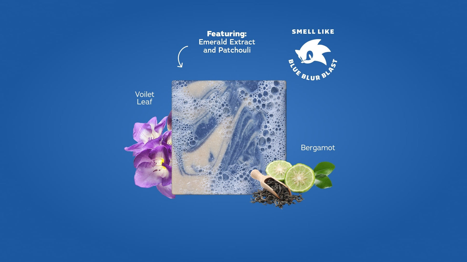 Sonic Speed Bar Soap - Active Fresh